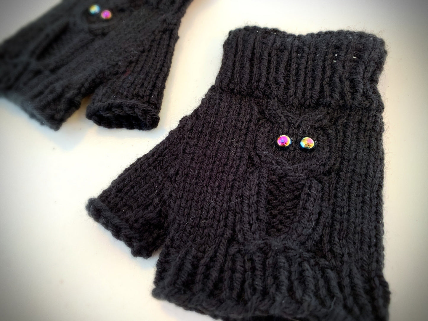 Knit Your Own Owl Fingerless Gloves – PDF Pattern with Full Video Tutorial - English ONLY!
