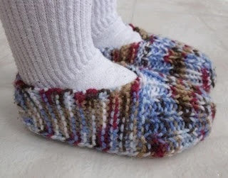 Child's Knitted Slipper Pattern - with How-to Video!