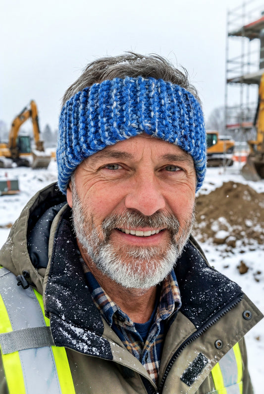 Quick Knit Winter Headbands (2 patterns in 1) – Flat Knit Pattern for Straight Needles - PDF Download