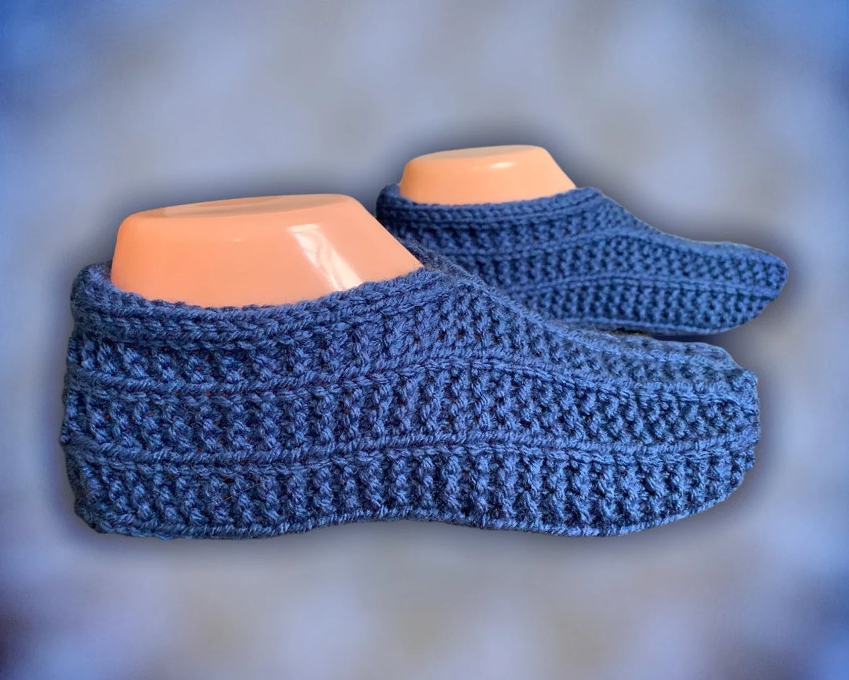 Easy Knitting Pattern for Slippers | Beginner Knit Slipper Pattern