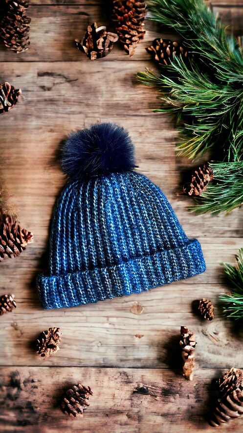 Crochet Pattern - Crochet Beanie Pattern - Crocheted Hat Pattern - Easy to Crochet Hat Tutorial w Photos - Crochet Thick Hat - English ONLY