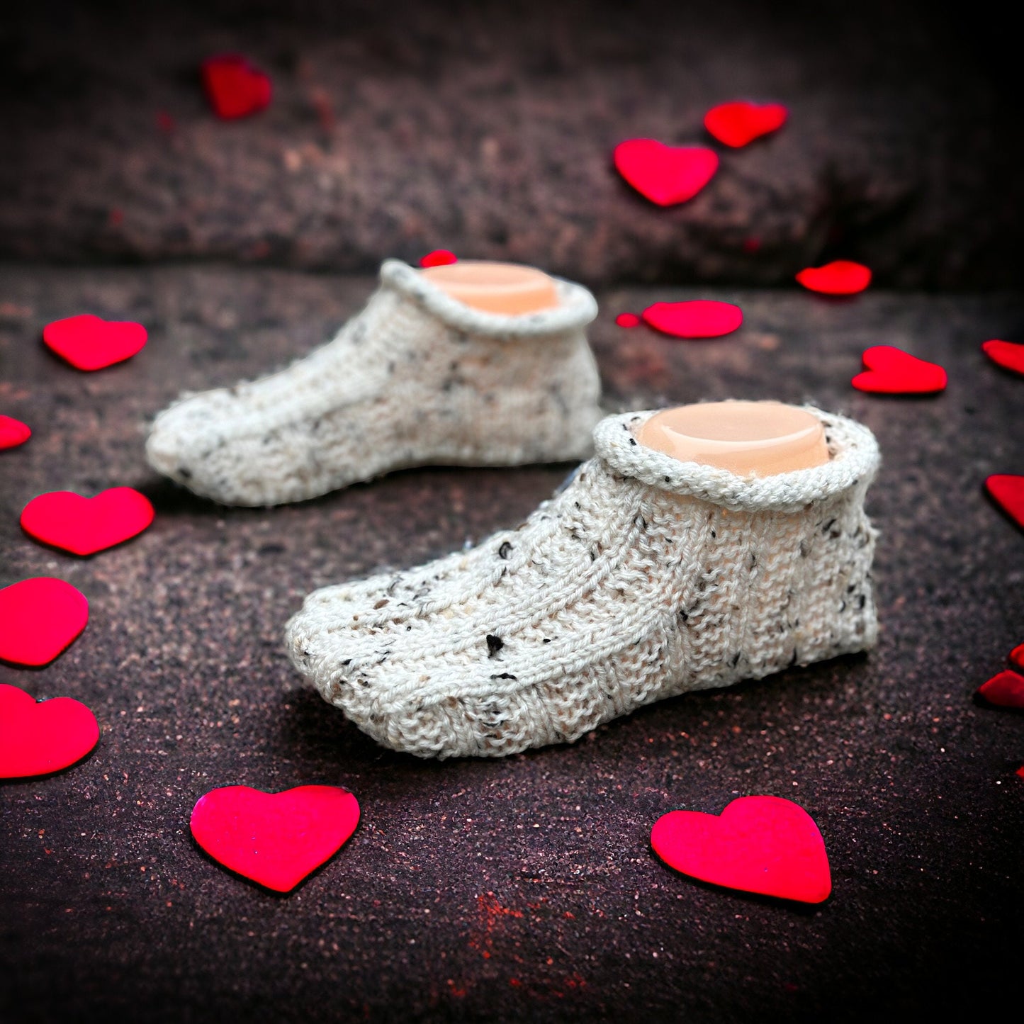 Knitting Pattern - Ribbed Moccasin Bootie Slippers for Adults - Knit Flat with Straight Needles - Knitting Tutorial - English Only