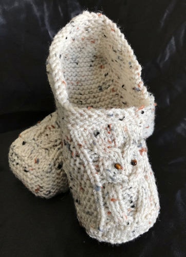 Knitting Patterns - Seven Slipper Styles to Knit - Instant PDF Download - English Only