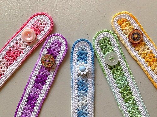 Crochet Pattern - How to Crochet a Beautiful Bracelet How to Crochet Jewelry Fans Bracelet - English Only