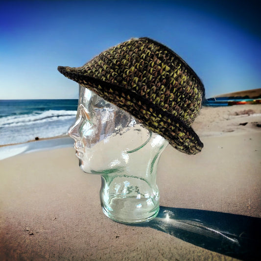 Crochet Pattern - 3 Hats in 1 - How to Crochet a Sun Hat with Flower - Easy Bucket Hat - Cowboy Cowgirl Hat - PRINTABLE - English Only