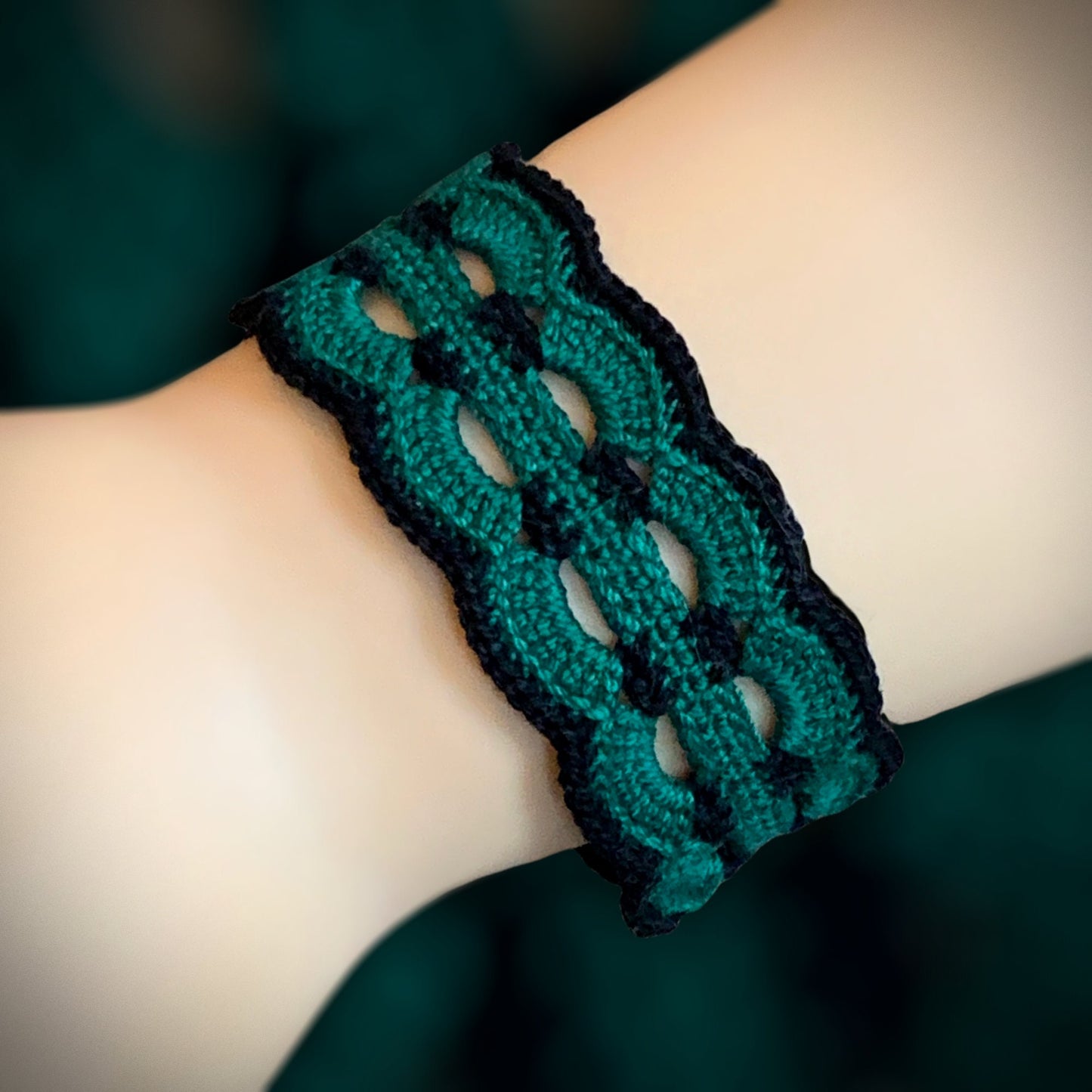 Crochet Pattern - How to Crochet a Beautiful Bracelet How to Crochet Jewelry Waves Bracelet Easy to Crochet - English Only