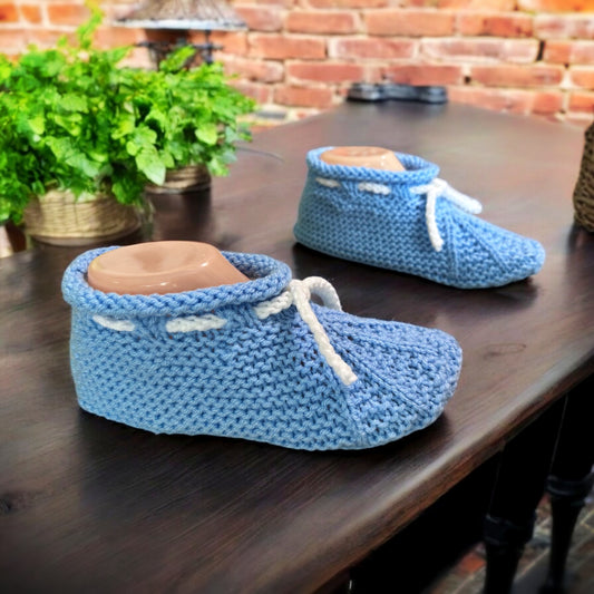 Easy Knit Tie Up Slippers Pattern – Stay On Your Feet! (Knit Flat)