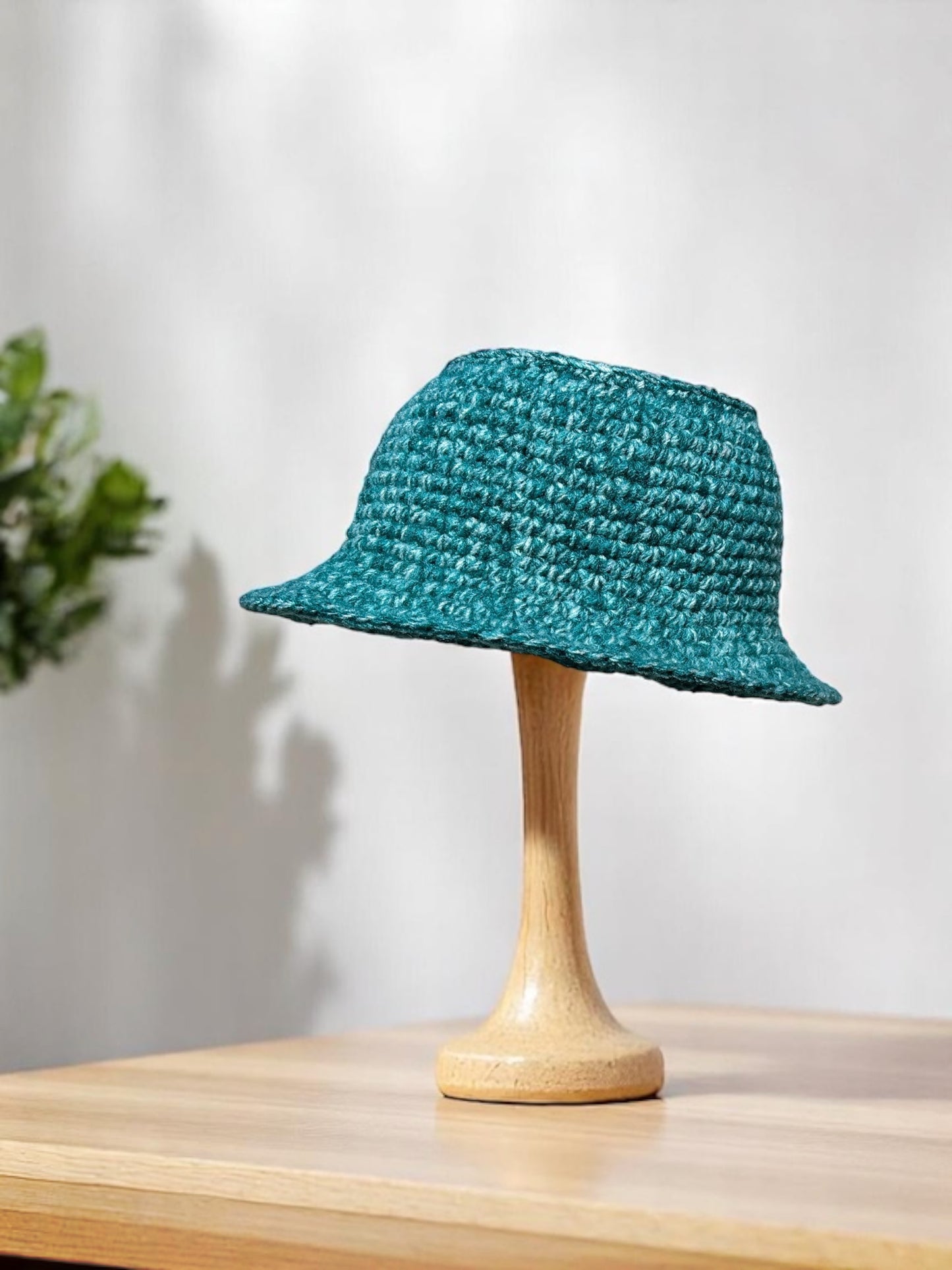 Handmade Crochet Bucket Hat – Unisex Summer Sun Hat for Men and Women, Packable and Lightweight