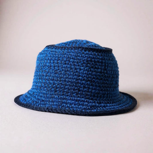 Handmade Crochet Bucket Hat – Unisex Summer Sun Hat for Men and Women, Packable and Lightweight