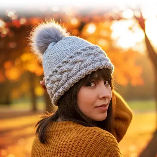 Cozy Knitted Hat Collection - Book 1 | 9 Easy Knit Flat Hat, Beanie & Headband Patterns | Printable PDF