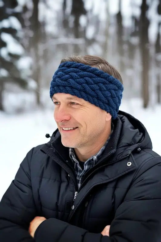 Cable Knit Headband Pattern – Easy Ear Warmer PDF and Video Tutorial
