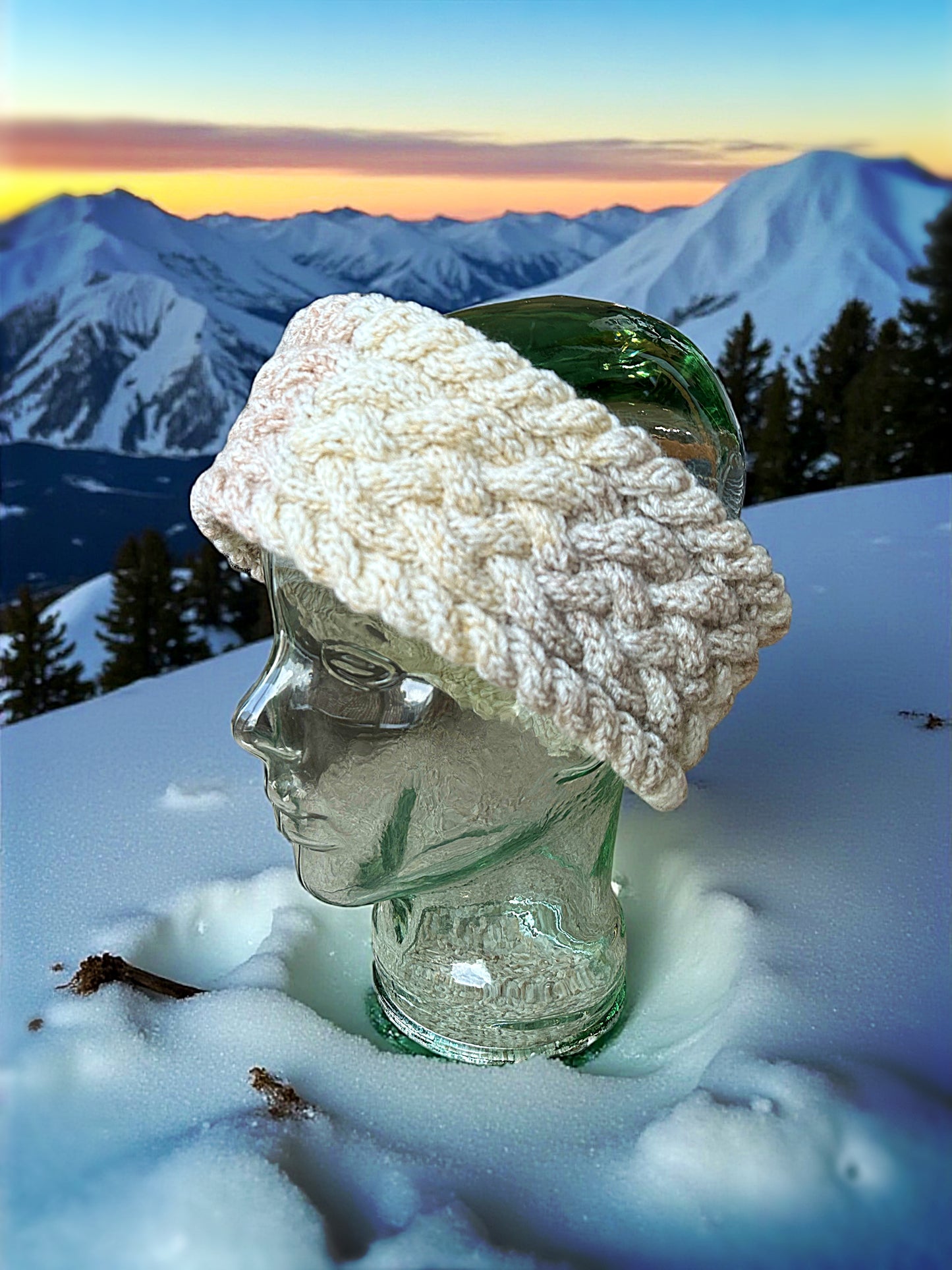 Cable Knit Headband Pattern – Easy Ear Warmer PDF and Video Tutorial