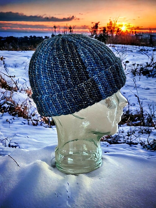 Crochet Pattern - Crochet Beanie Pattern - Crocheted Hat Pattern - Easy to Crochet Hat Tutorial w Photos - Crochet Thick Hat - English ONLY
