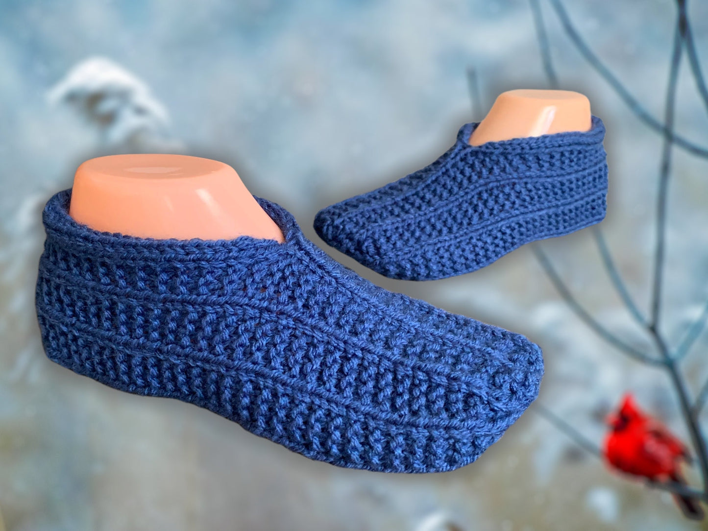 Knitting Patterns - Seven Slipper Styles  for Cozy Feet - Instant PDF Download - How to Knit Slippers - Knitting Tutorial - English Only