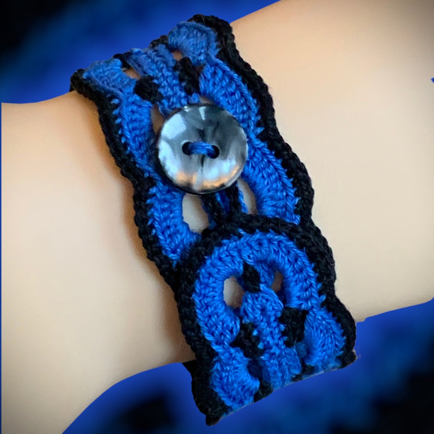 Crochet Pattern - How to Crochet a Beautiful Bracelet How to Crochet Jewelry Waves Bracelet Easy to Crochet - English Only