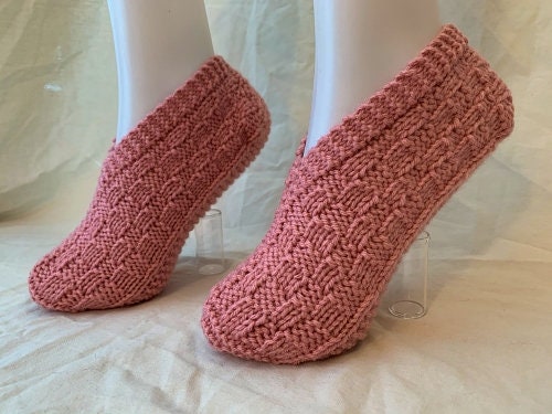 Knitting Patterns - Seven Slipper Styles to Knit - Instant PDF Download - English Only