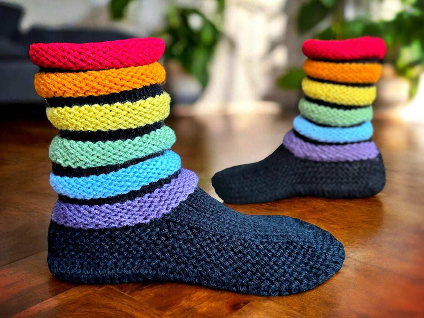 Knit 8 Slipper Styles – Knitting Pattern Collection for Adults – Booties, House Shoes & Moccasins – PDF Download