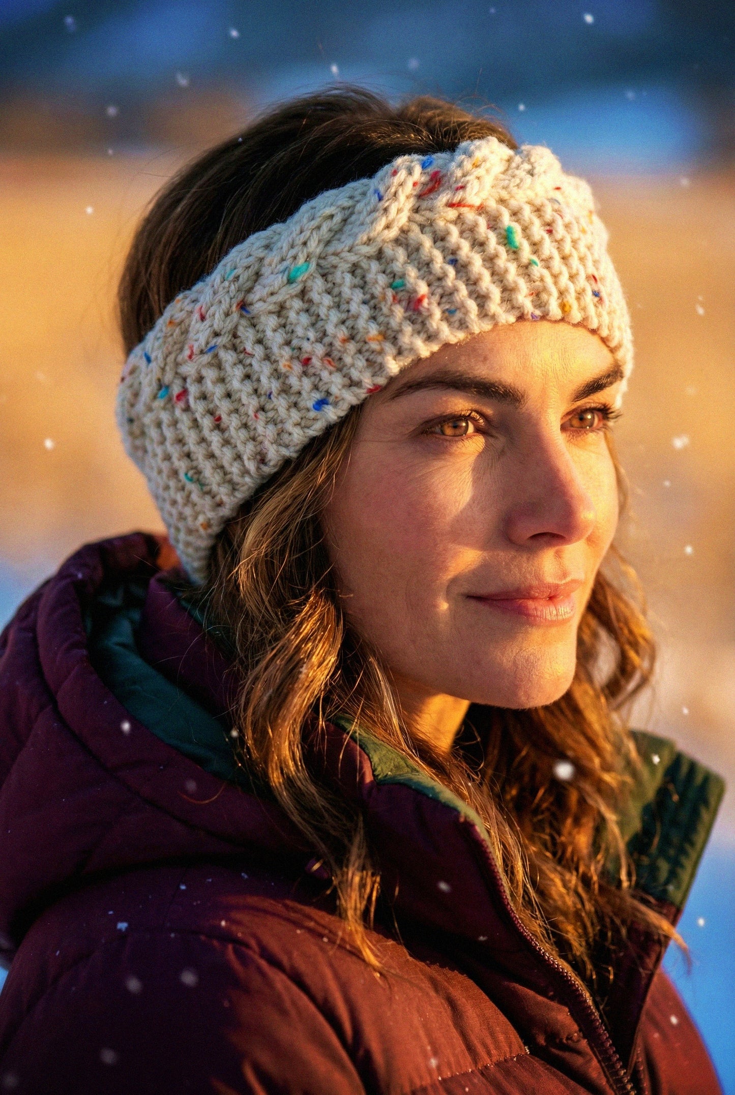 Quick Knit Winter Headbands (2 patterns in 1) – Flat Knit Pattern for Straight Needles - PDF Download