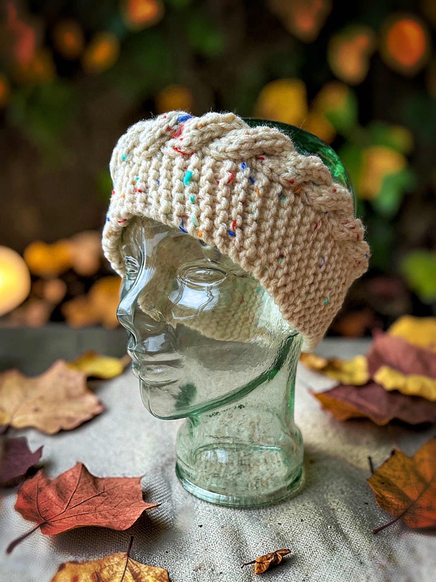 Quick Knit Winter Headbands (2 patterns in 1) – Flat Knit Pattern for Straight Needles - PDF Download