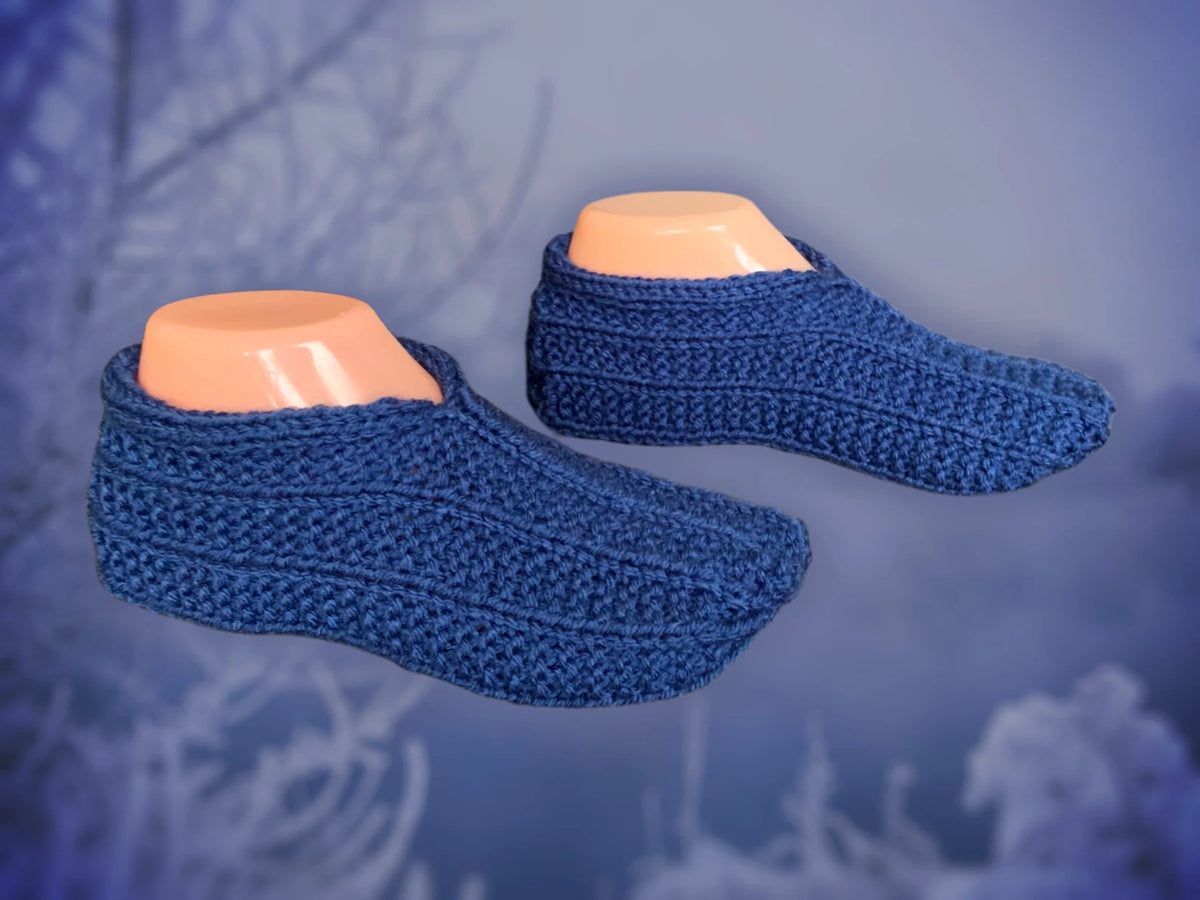 Easy Knitting Pattern for Slippers | Beginner Knit Slipper Pattern
