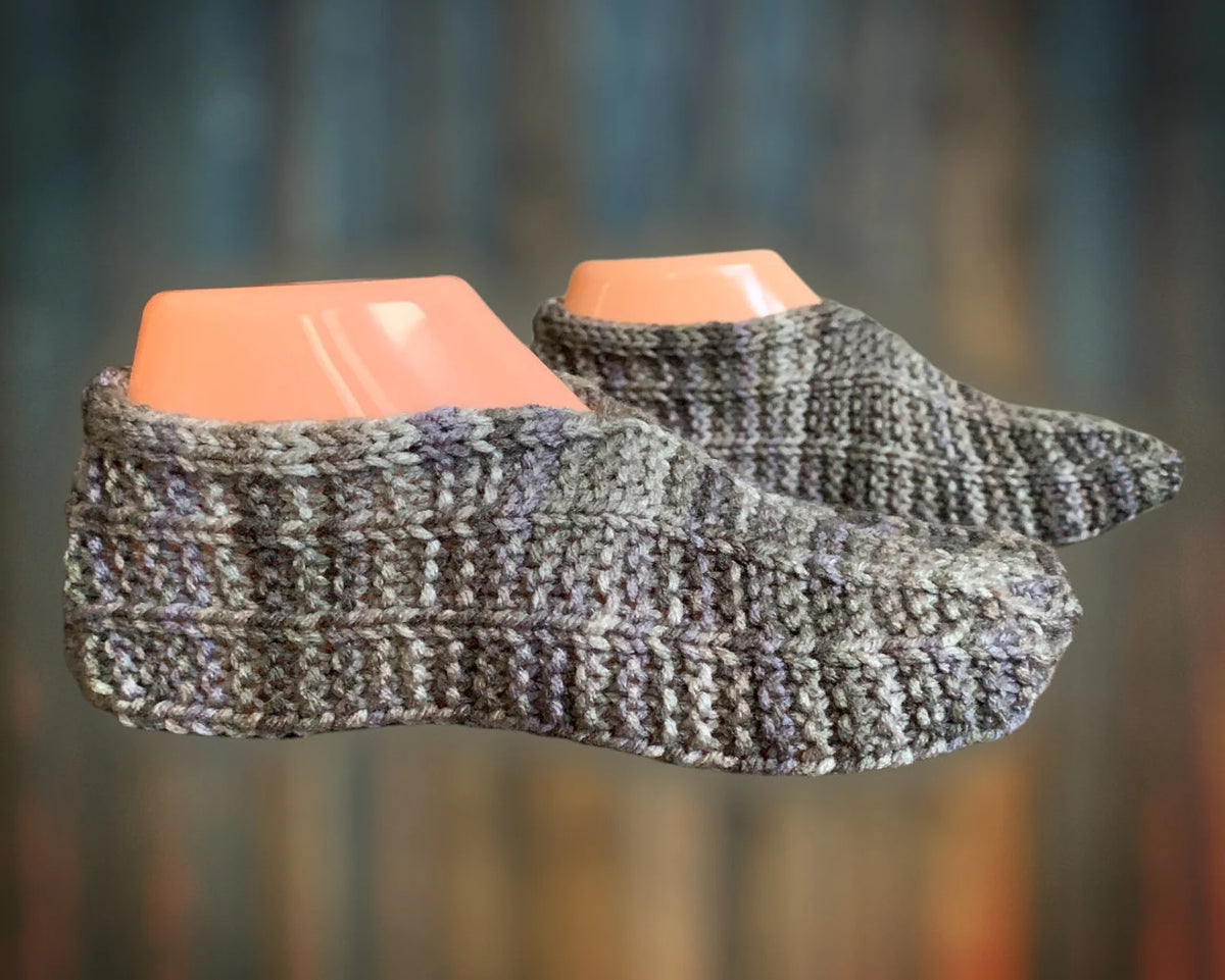 Easy Knitting Pattern for Slippers | Beginner Knit Slipper Pattern