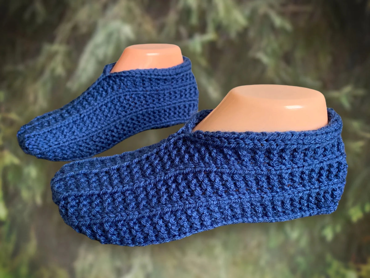 Easy Knitting Pattern for Slippers | Beginner Knit Slipper Pattern