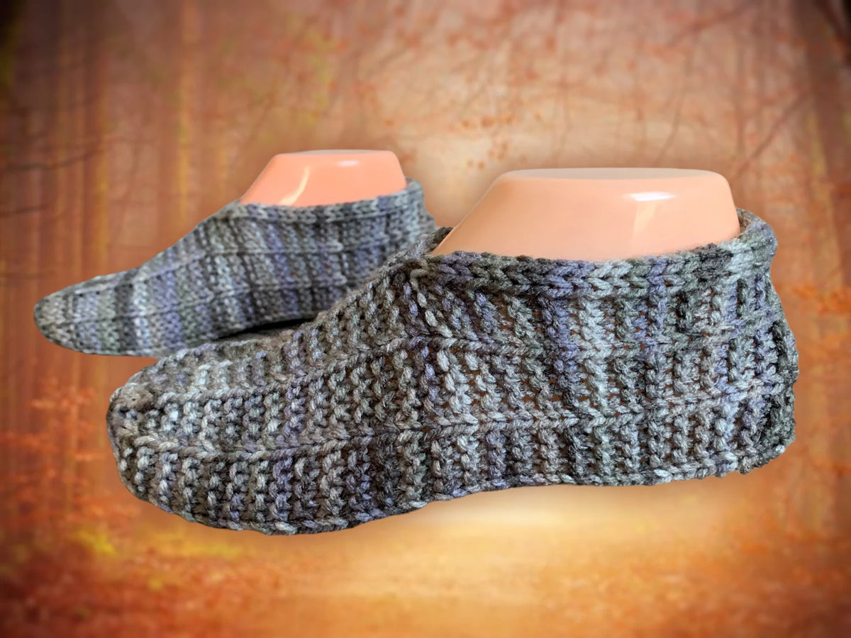 Easy Knitting Pattern for Slippers | Beginner Knit Slipper Pattern