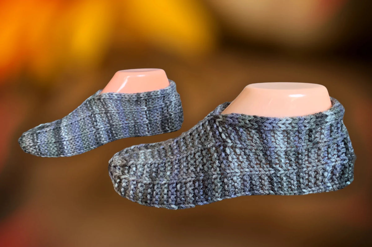 Easy Knitting Pattern for Slippers | Beginner Knit Slipper Pattern