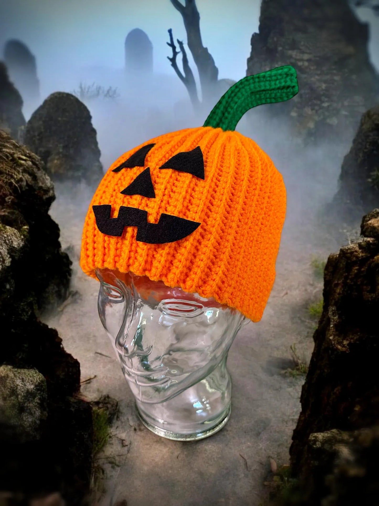 Crochet Pumpkin Hat Pattern | Easy Adult Pumpkin Beanie