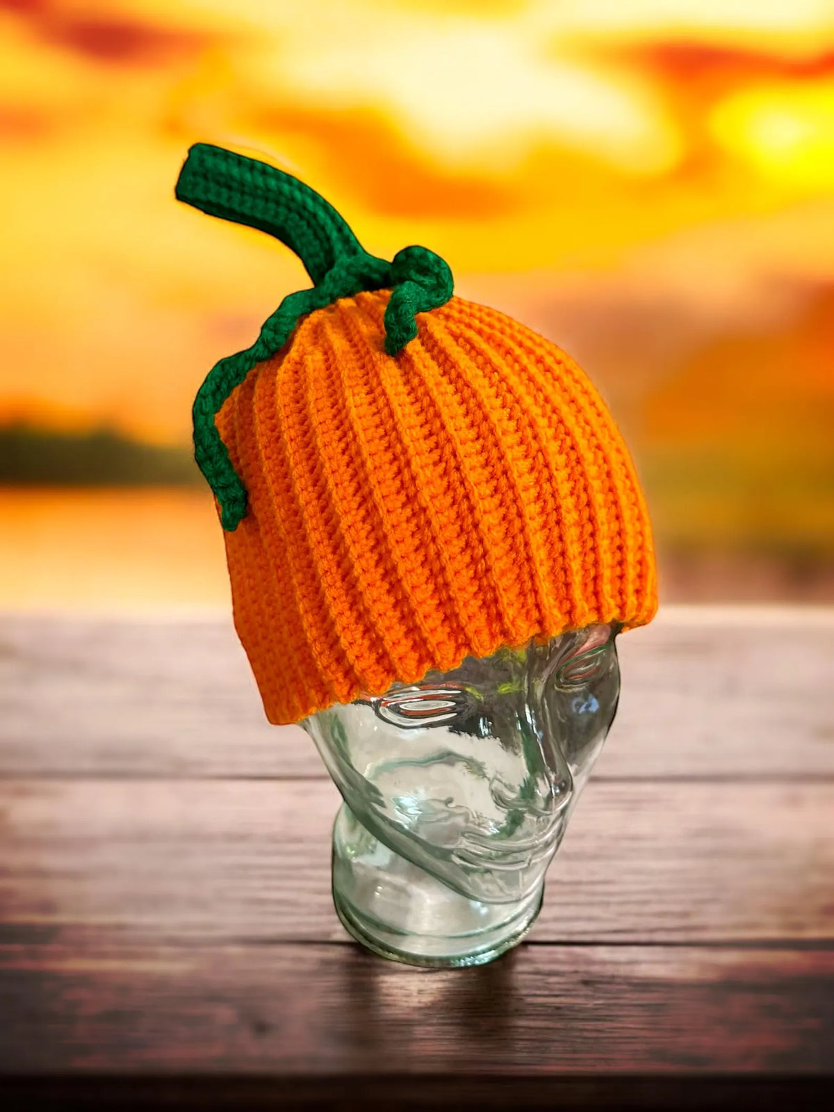 Crochet Pumpkin Hat Pattern | Easy Adult Pumpkin Beanie