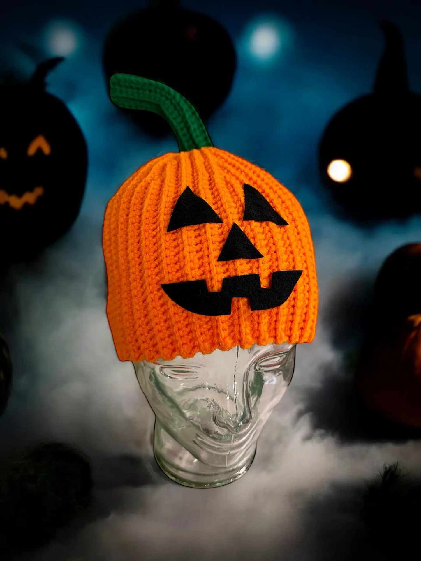Crochet Pumpkin Hat Pattern | Easy Adult Pumpkin Beanie