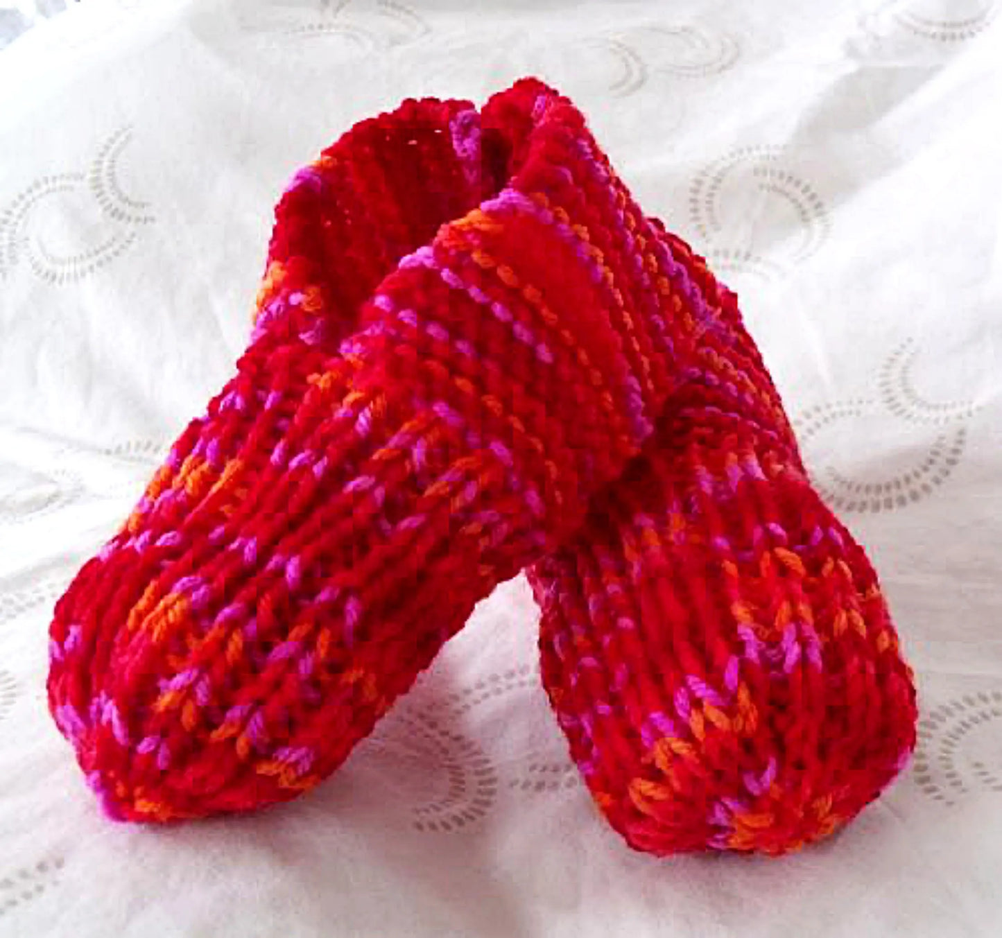 Child's Knitted Slipper Pattern - with How-to Video!