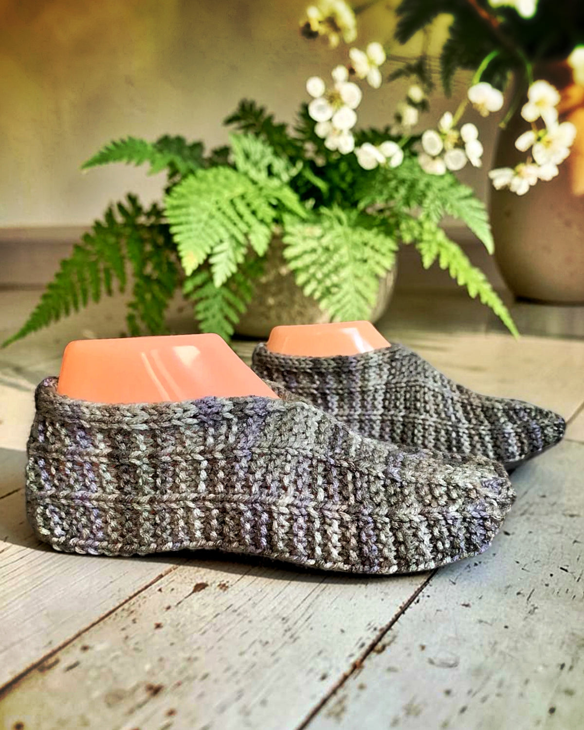 Easy Knitting Pattern for Slippers | Beginner Knit Slipper Pattern