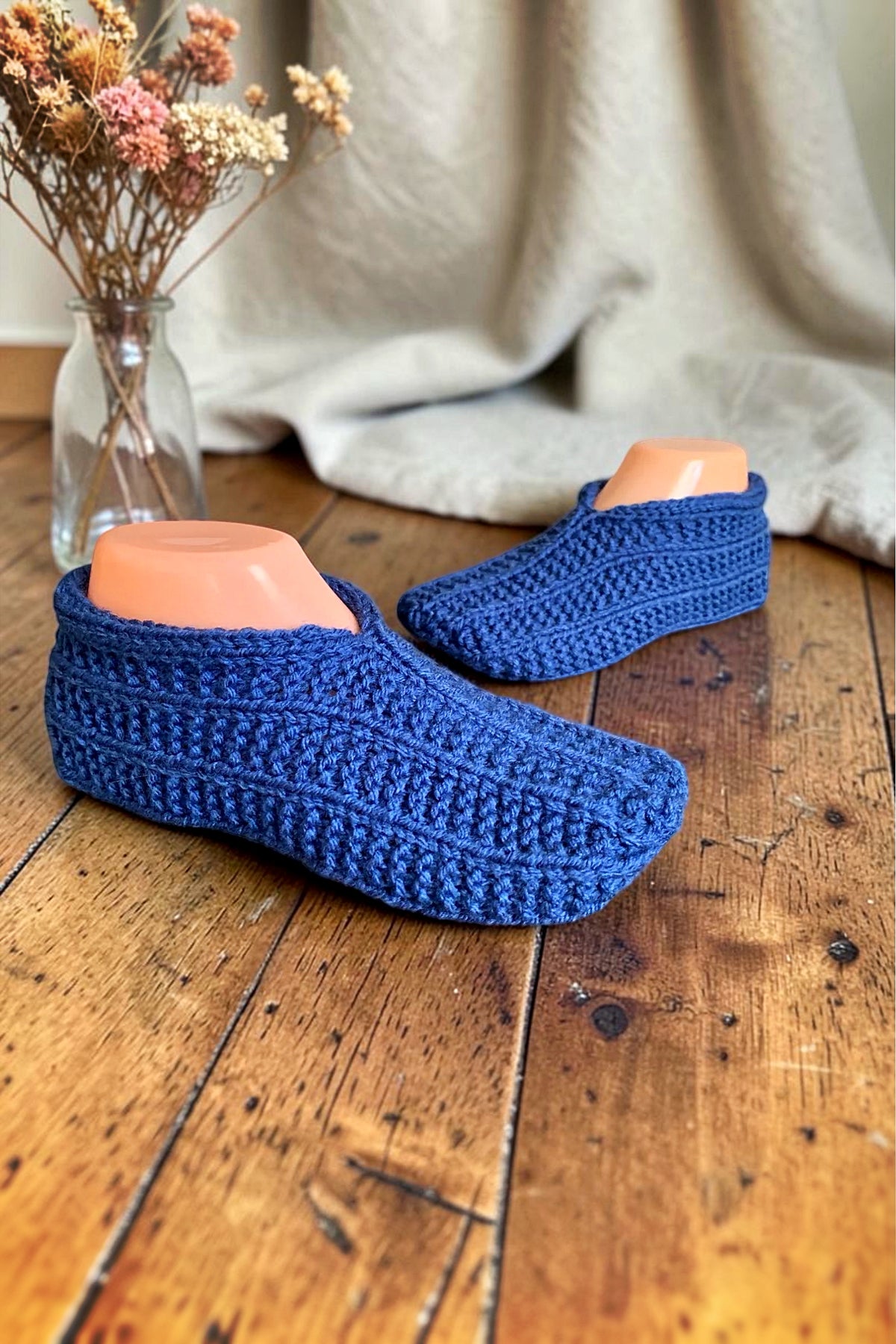 Easy Knitting Pattern for Slippers | Beginner Knit Slipper Pattern
