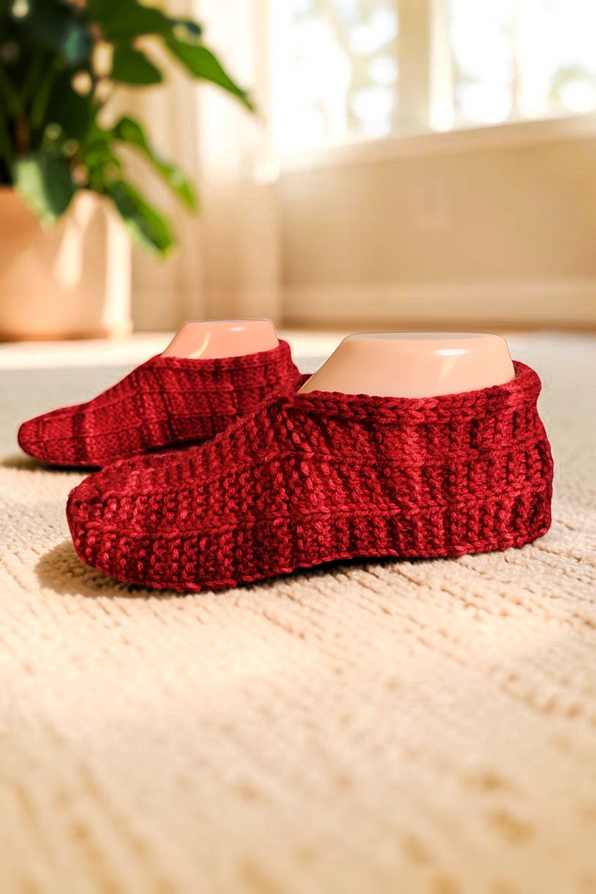 Easy Knitting Pattern for Slippers | Beginner Knit Slipper Pattern