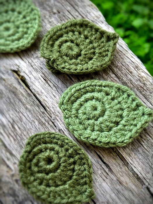 Stash-Busting Crochet Jar and Lid with Flowers and Leaves | Crochet Pattern PDF